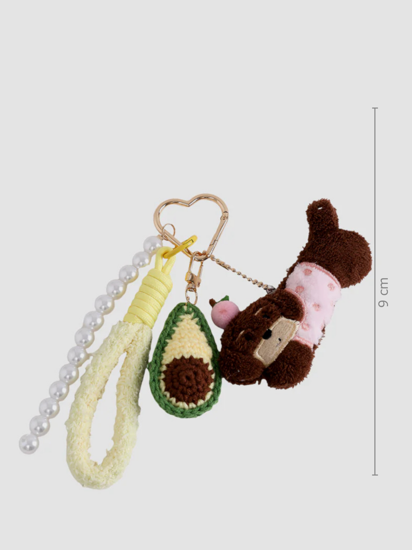 Puppy & Avocado Bag Charm