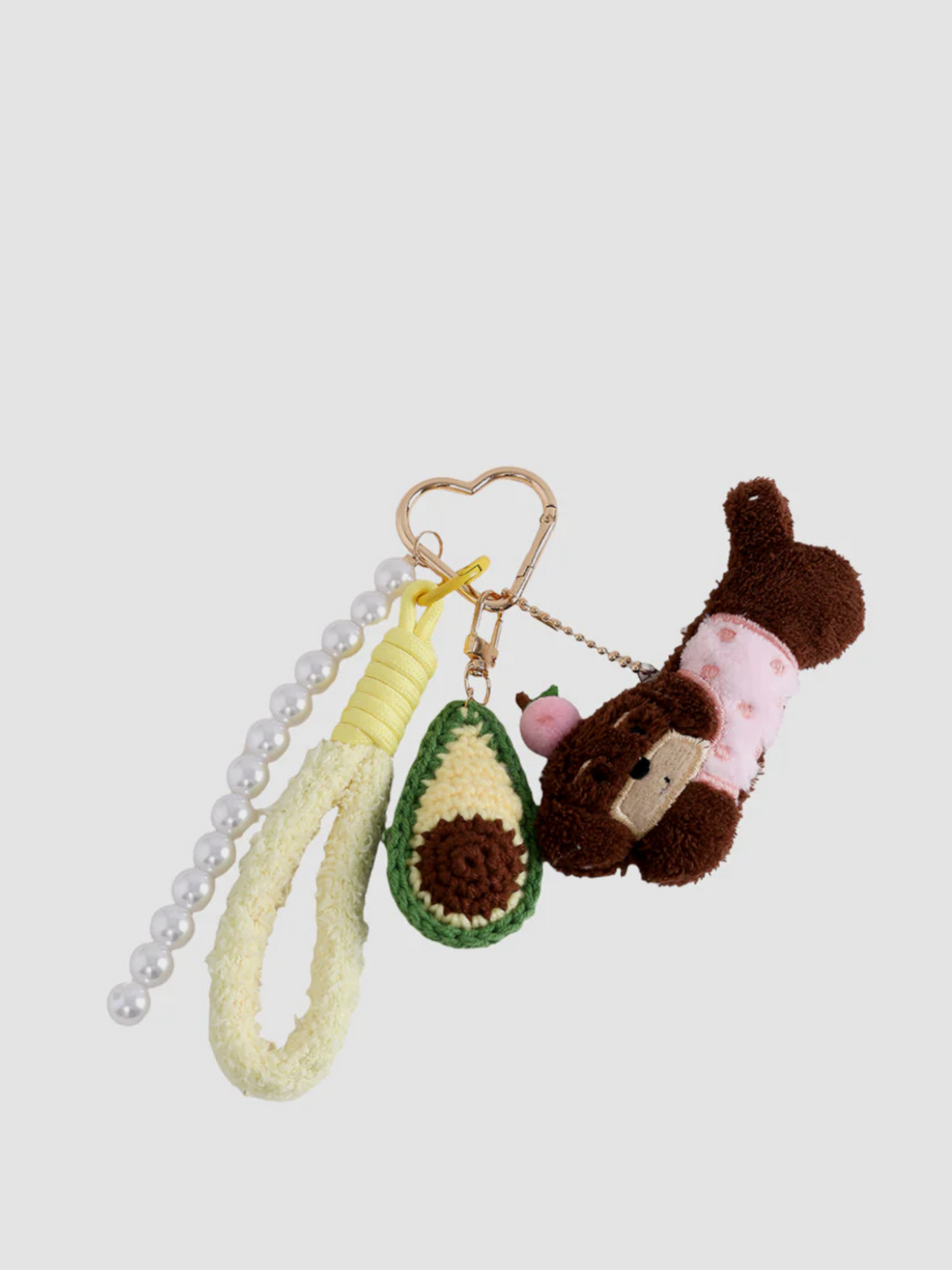 Puppy & Avocado Bag Charm