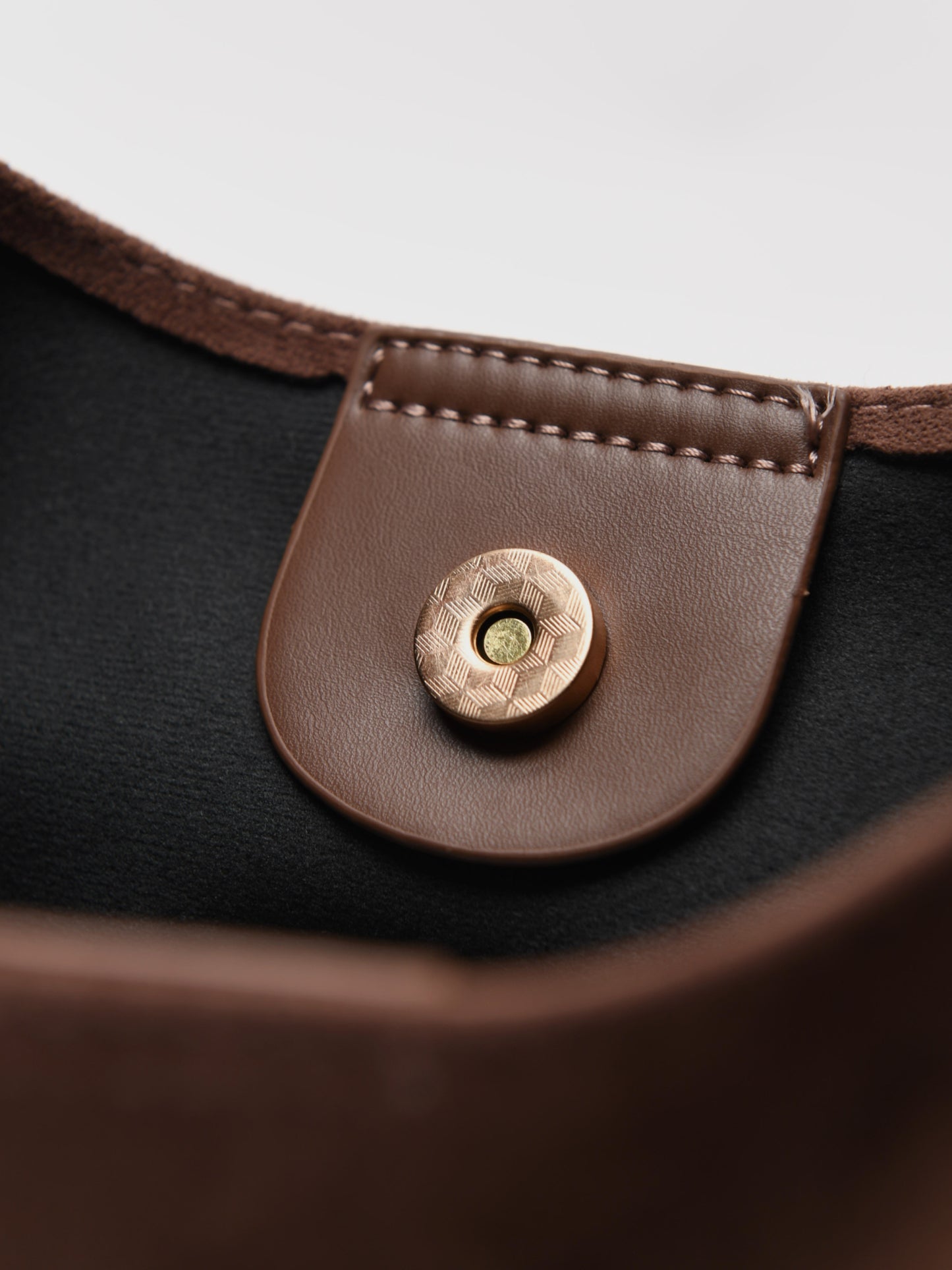 NOIR' DAILY SUEDE TOTE