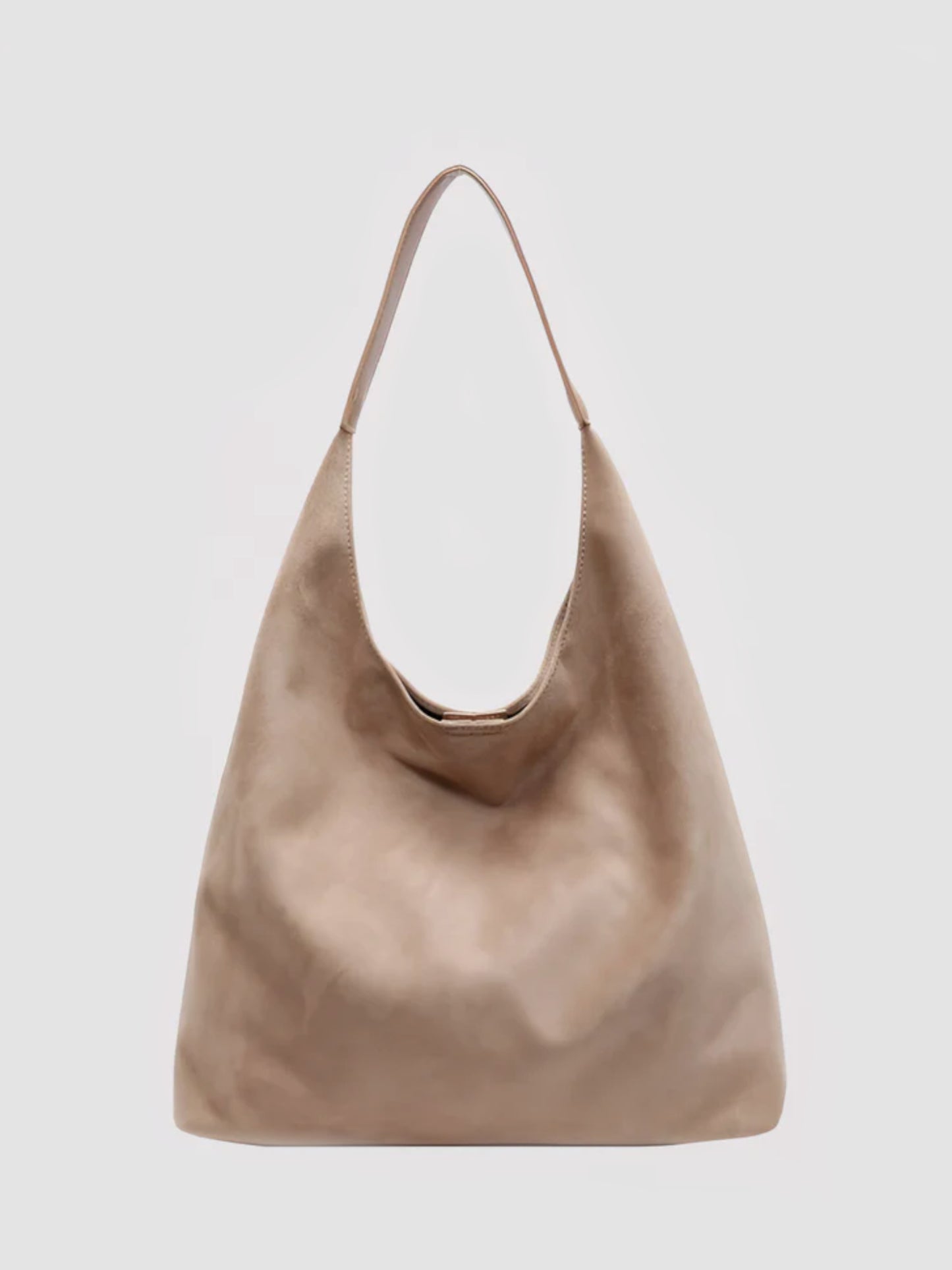 NOIR' DAILY SUEDE TOTE