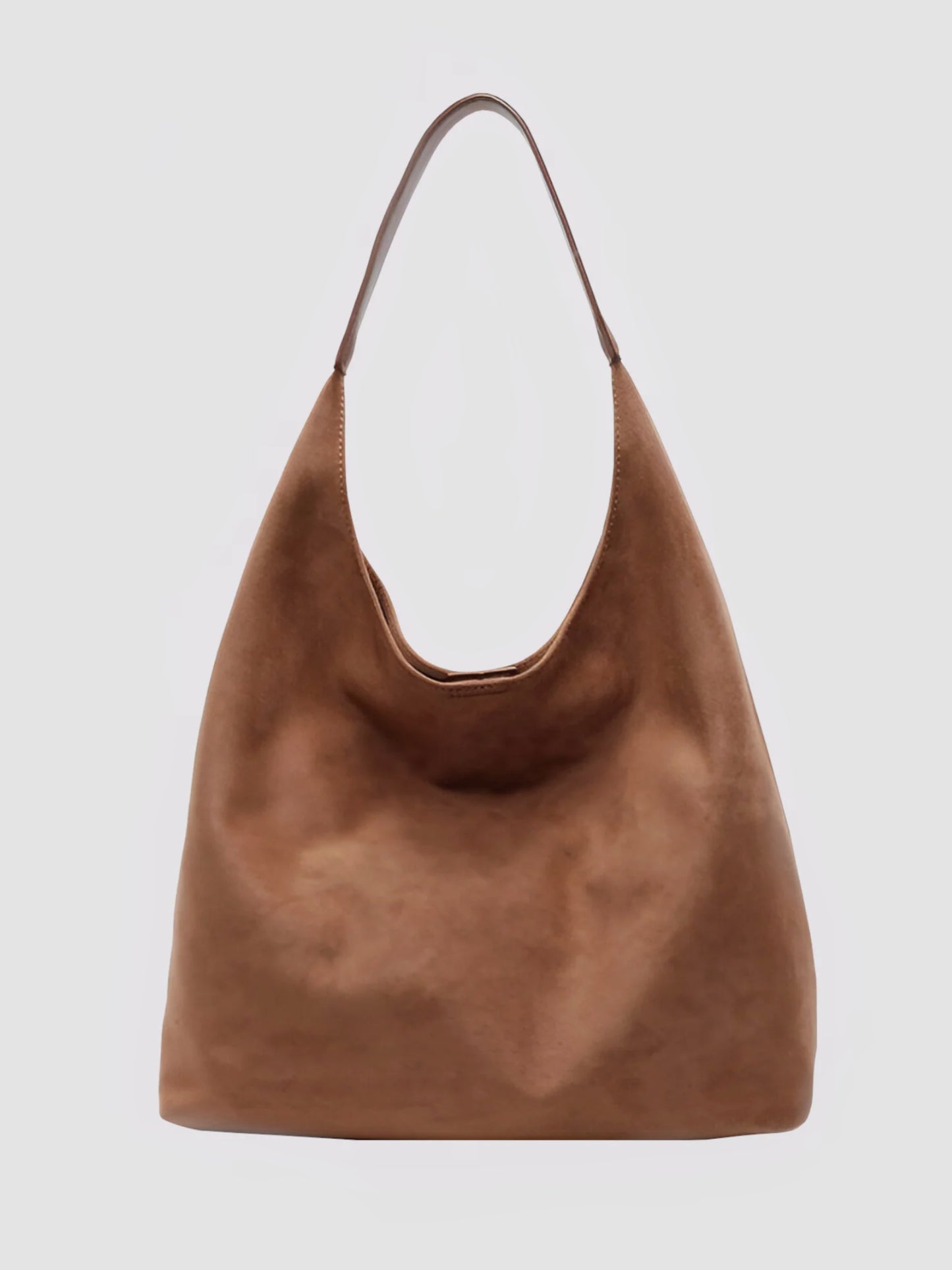 NOIR' DAILY SUEDE TOTE