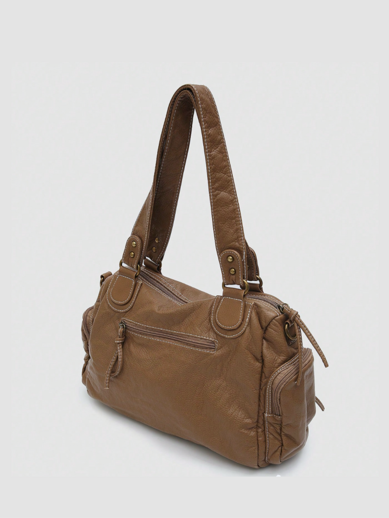AVELINE' ESSENTIAL BAG – Hellbraun