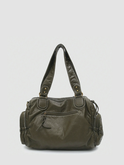 [strip: 6 Monate Bellamire-Garantie | Gut zu wissen: Für dieses Produkt gilt die 6-monatige Bellamire-Garantie. Bei Material- oder Verarbeitungsfehlern reparieren oder ersetzen wir die Tasche.]