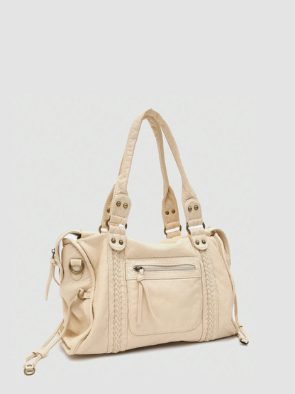 [strip: 6 Monate Bellamire-Garantie | Gut zu wissen: Für dieses Produkt gilt die 6-monatige Bellamire-Garantie. Bei Material- oder Verarbeitungsfehlern reparieren oder ersetzen wir die Tasche.]