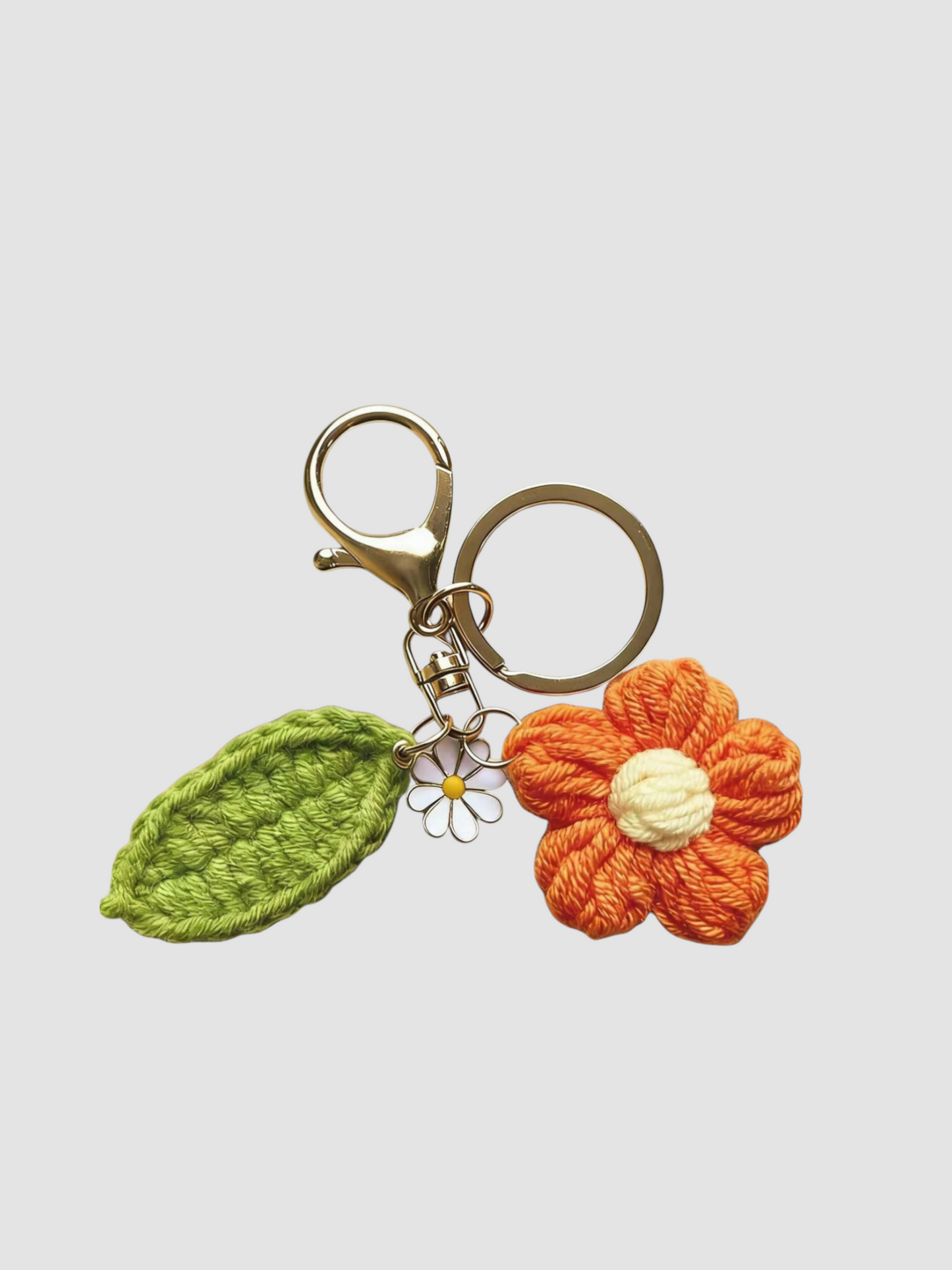 Crochet Flower Charm
