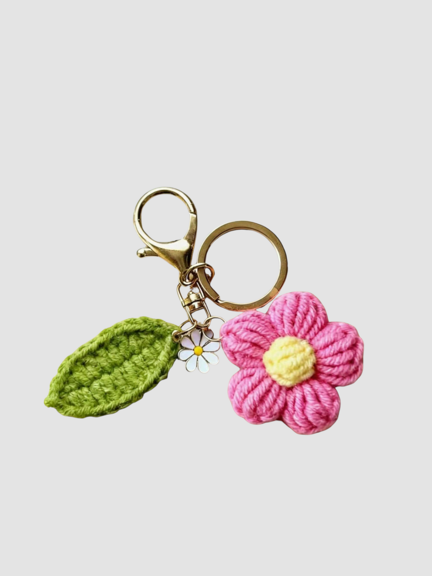 Crochet Flower Charm
