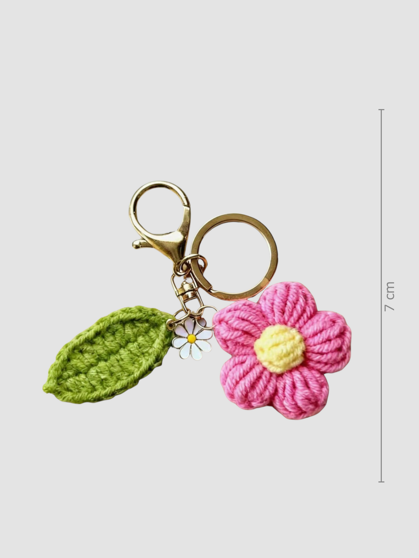 Crochet Flower Charm