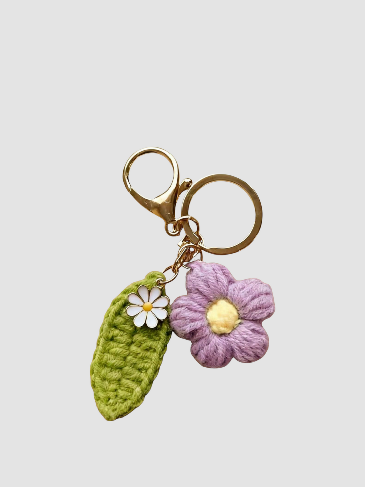 Crochet Flower Charm