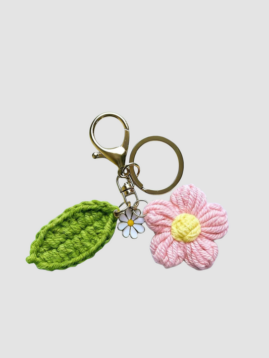 Crochet Flower Charm