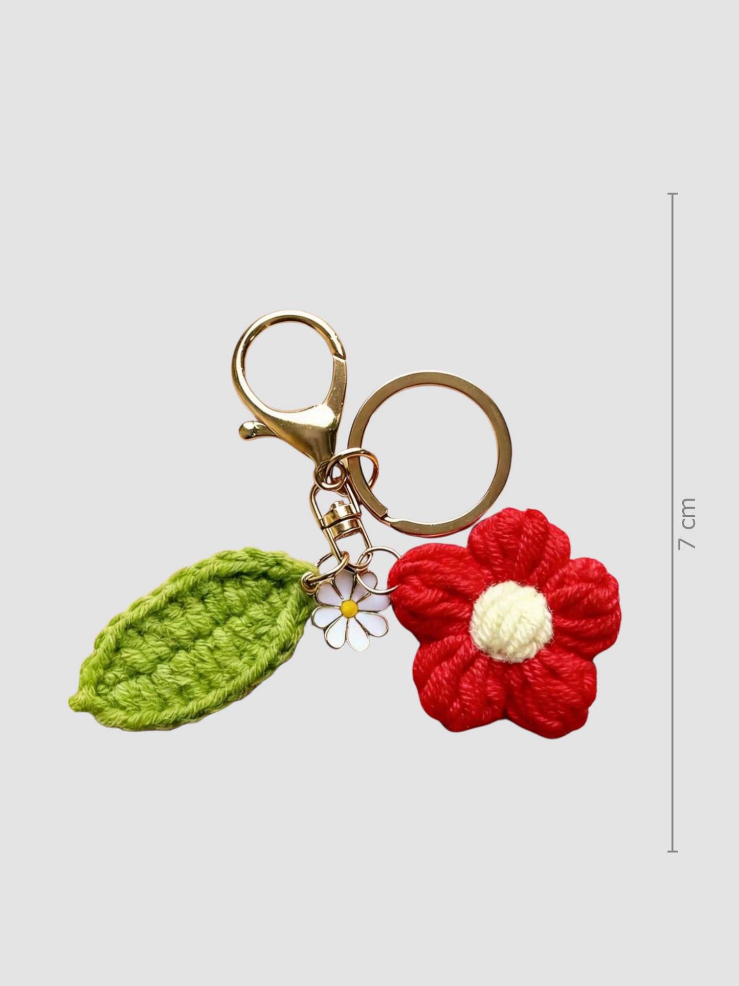Crochet Flower Charm