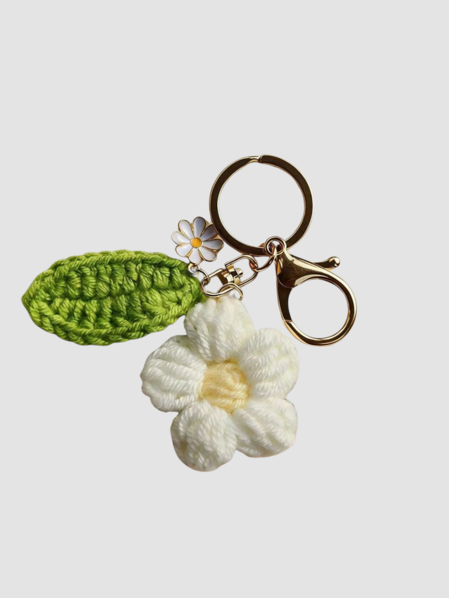 Crochet Flower Charm