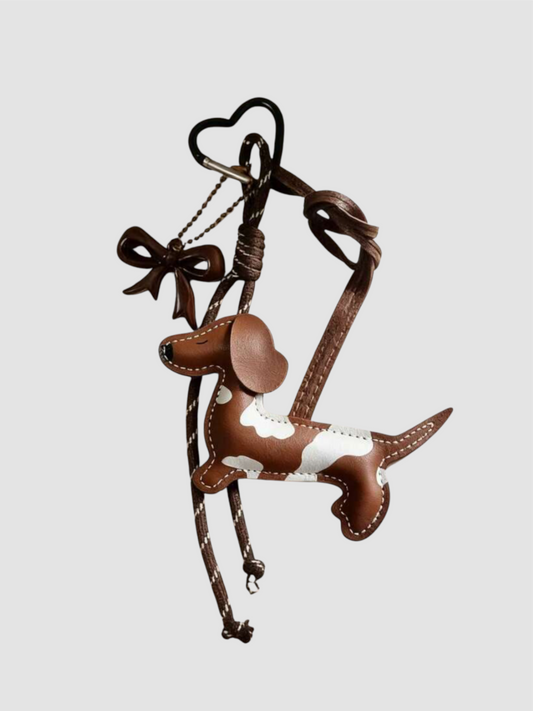 Sausage Dog Bag Charm