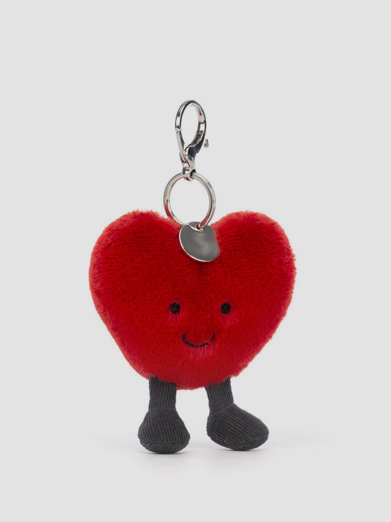 Heart Bag Charm
