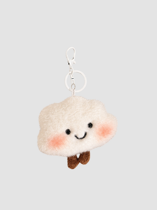 Happy Cloud Bag Charm
