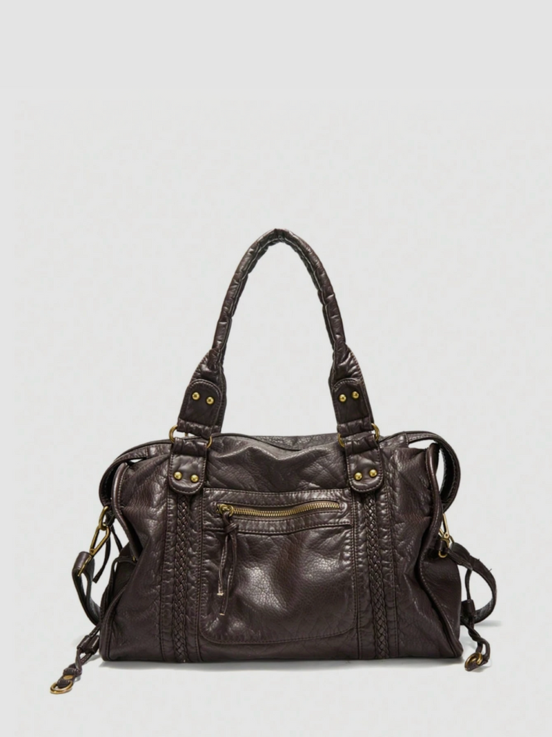 CLAIRE' CITY BAG – Kaffeebraun