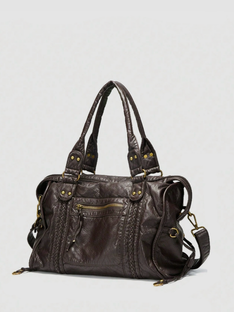 CLAIRE' CITY BAG – Kaffeebraun