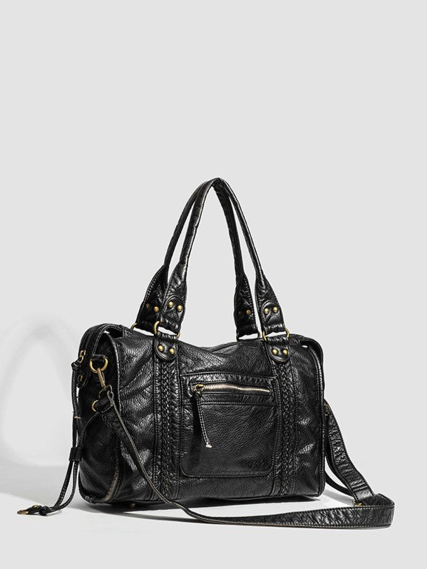 CLAIRE' CITY BAG – Schwarz