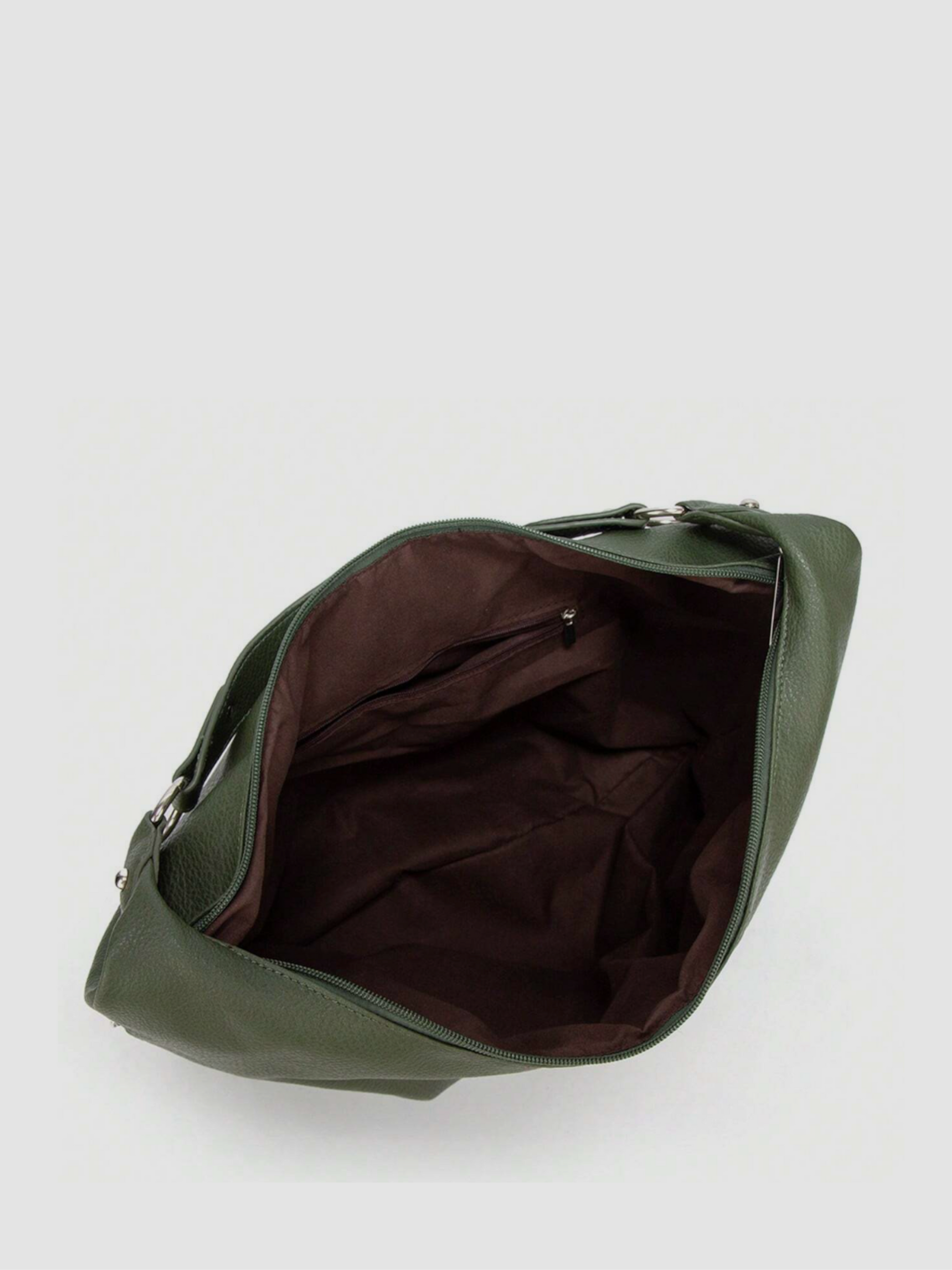 [strip: Practical Inner Pockets | Organization made easy: A zippered inner pocket keeps valuables like keys or cards safe. An additional inner compartment keeps your phone and essentials within reach, without any rummaging.]