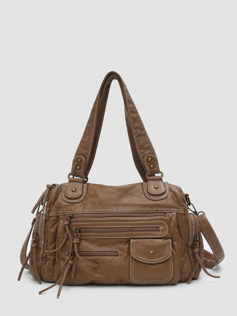 AVELINE' ESSENTIAL BAG – Hellbraun