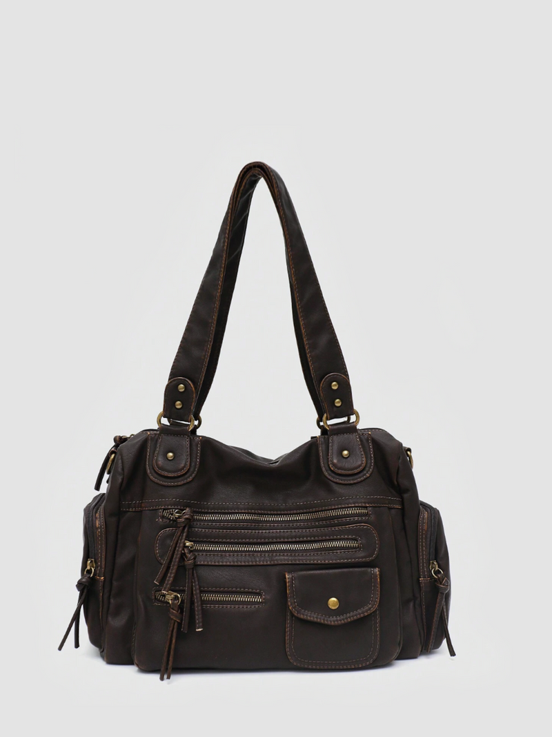 AVELINE' ESSENTIAL BAG – Kaffeebraun
