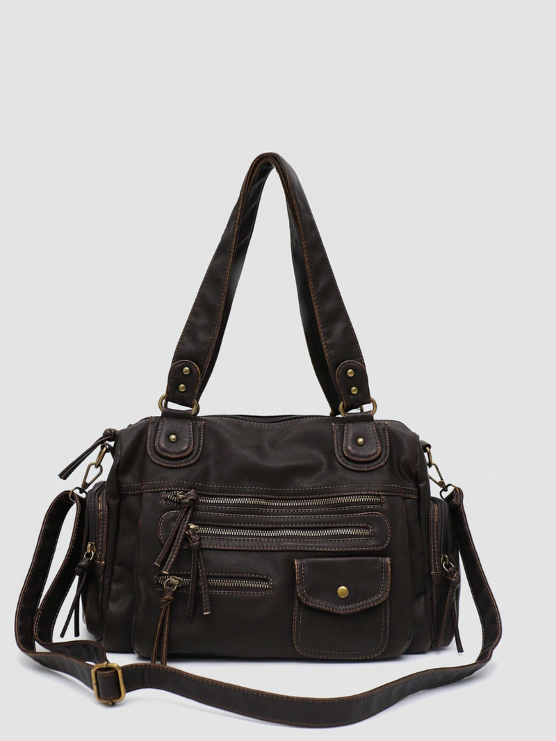 AVELINE' ESSENTIAL BAG – Kaffeebraun
