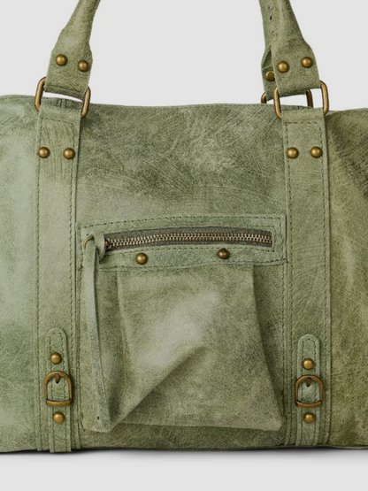 [strip: 6 Monate Bellamire-Garantie | Gut zu wissen: Für dieses Produkt gilt die 6-monatige Bellamire-Garantie. Bei Material- oder Verarbeitungsfehlern reparieren oder ersetzen wir die Tasche.]