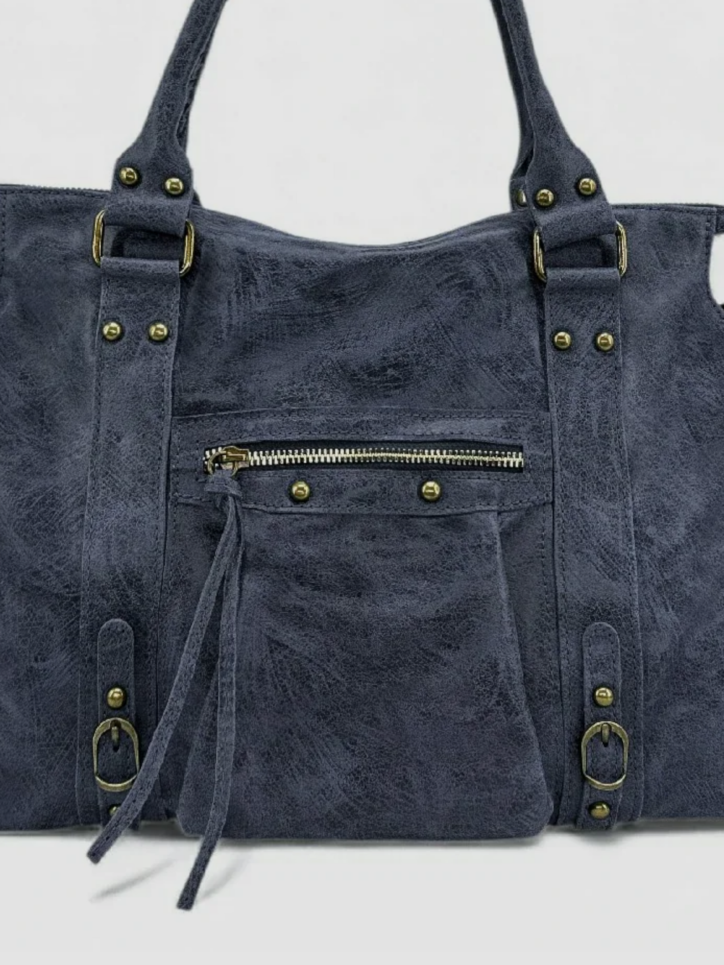 [strip: Premium Metal Hardware | Zippers, zipper pockets, and buckles are crafted from solid metal — sturdy, premium, and built to last. An adjustable detachable strap adds extra everyday flexibility.]