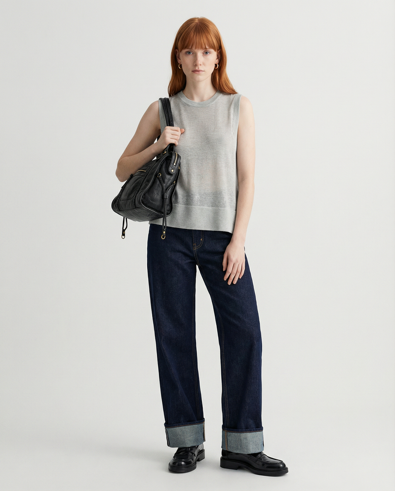 CLAIRE' CITY BAG – Schwarz