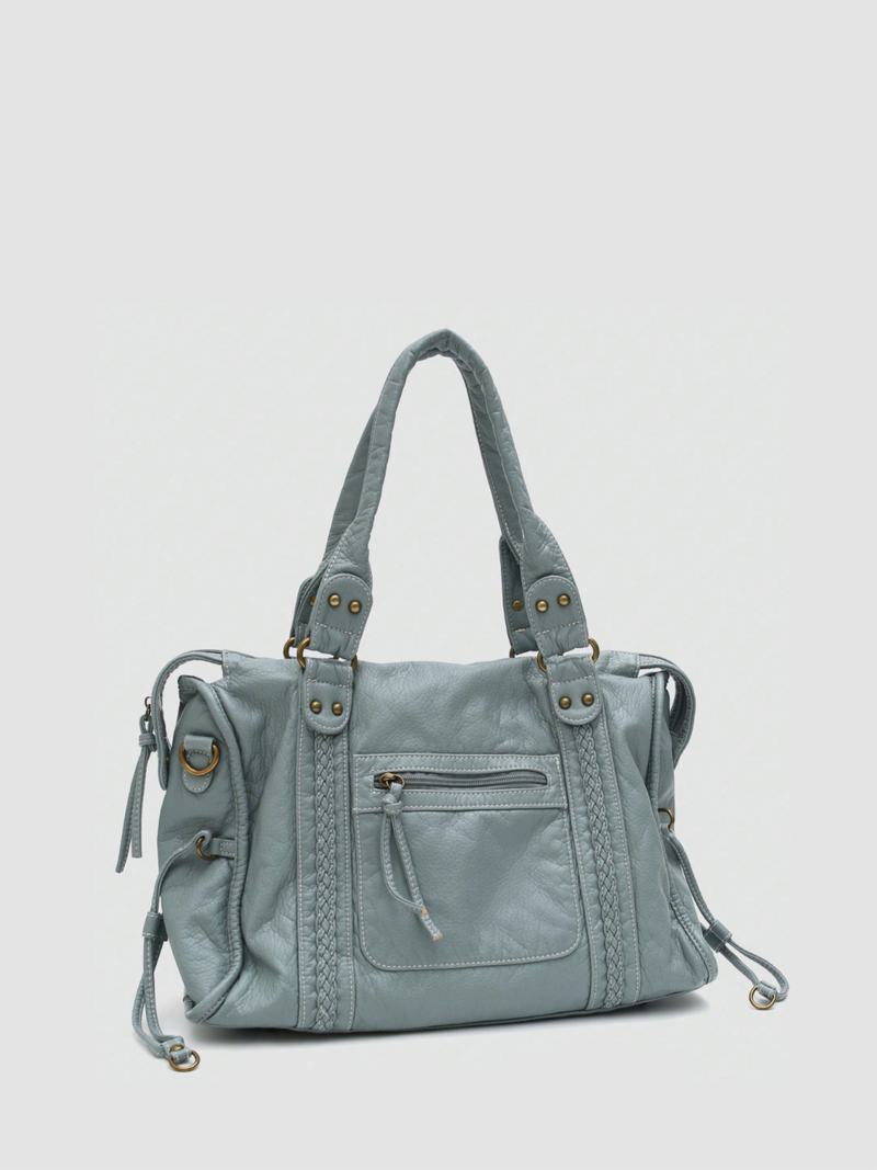 CLAIRE' CITY BAG – Eisblau