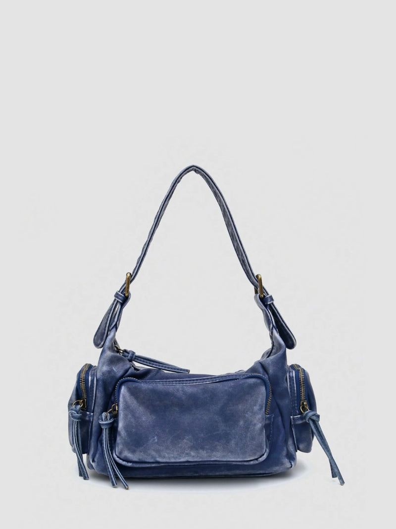 NOLA' VINTAGE BAG – Denimblau
