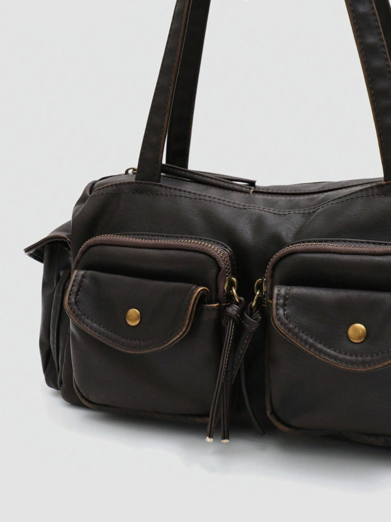 ROMY' POCKET BAG – Kaffeebraun