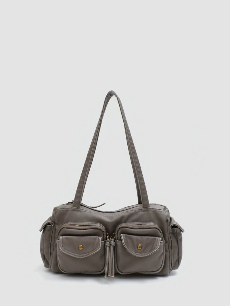 ROMY' POCKET BAG – Grau