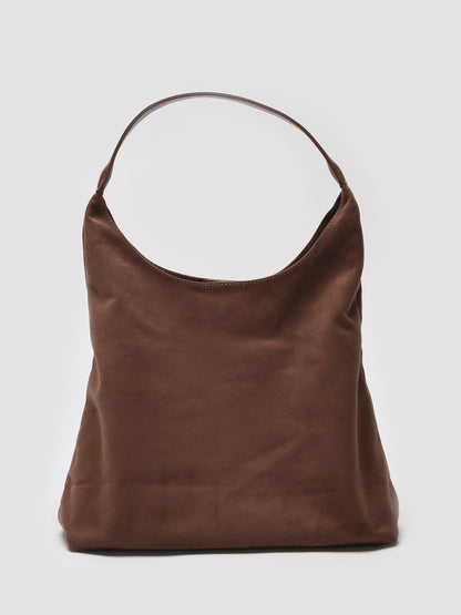 NOIR' DAILY SUEDE TOTE